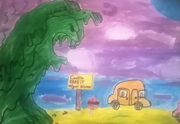 Algal Bloom, the Green Scourge of Ocean and Lakes